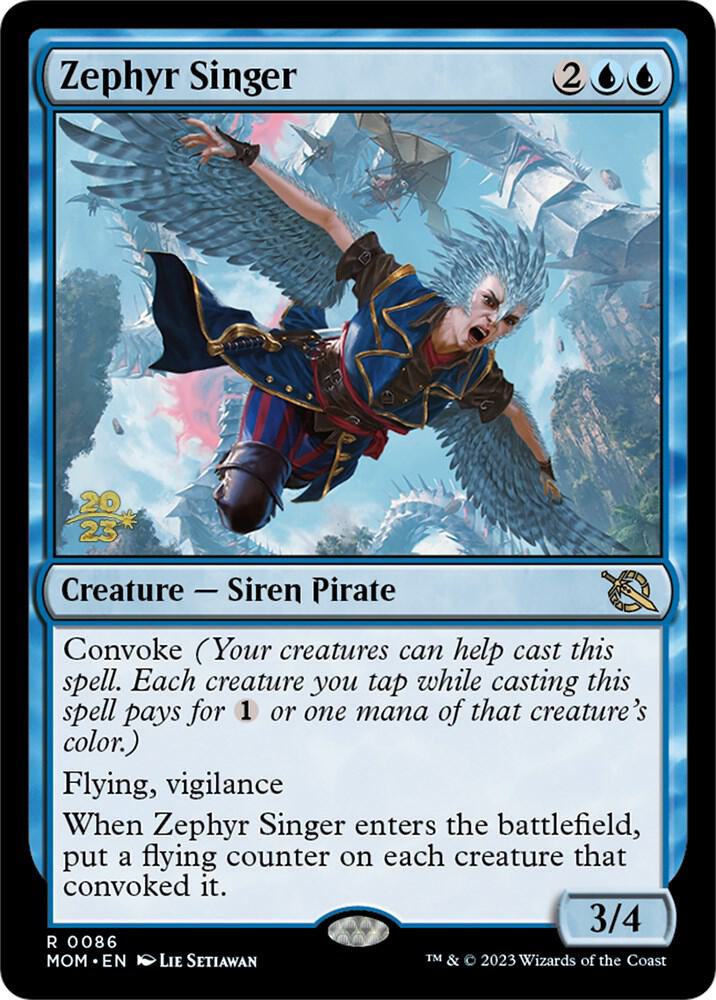 Zephyr Singer [Prerelease Cards] 86