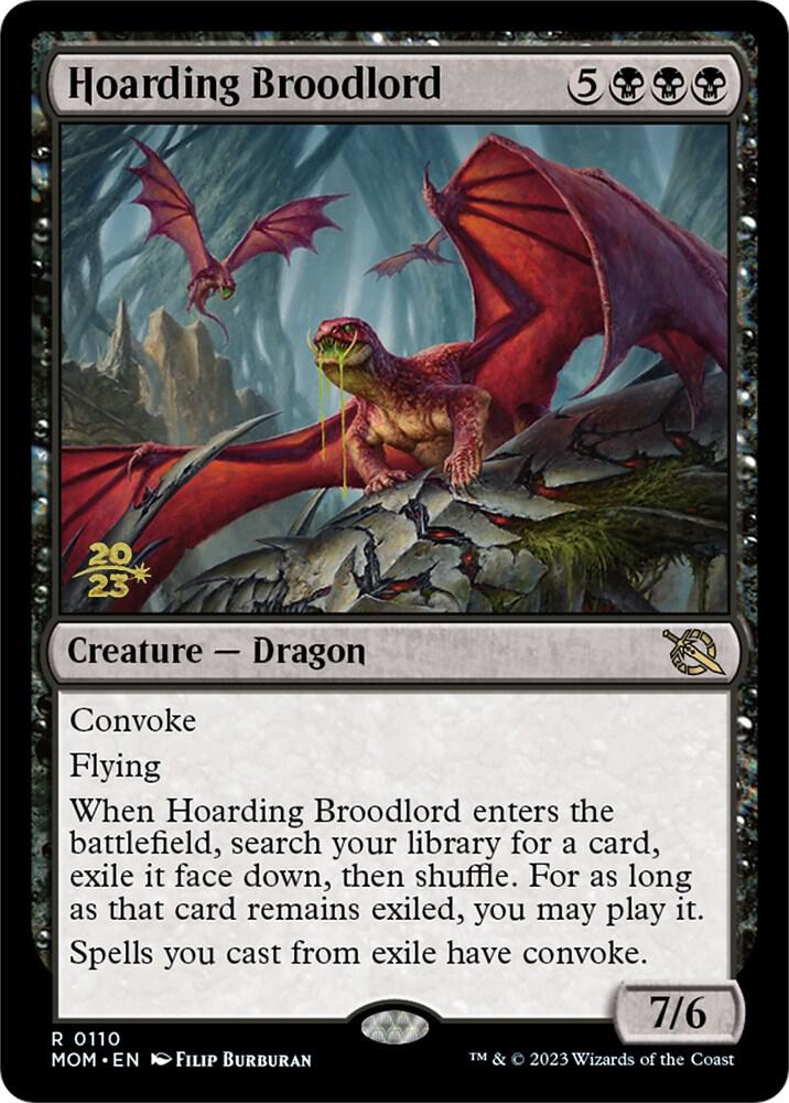 Hoarding Broodlord [Prerelease Cards] 110