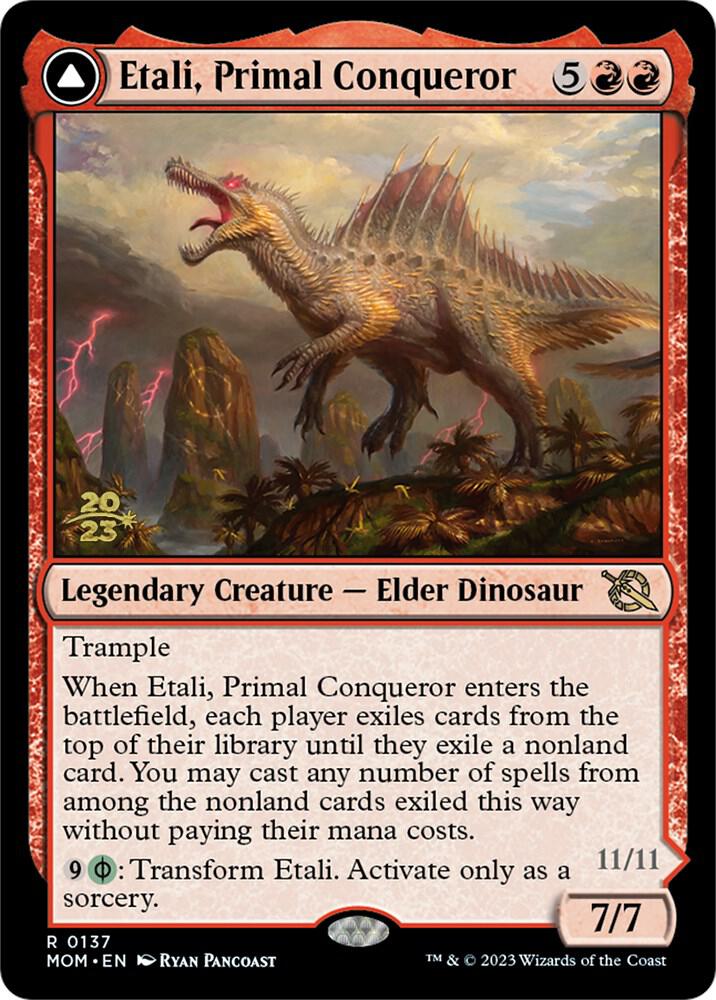 Etali, Primal Conqueror [Prerelease Cards] 137
