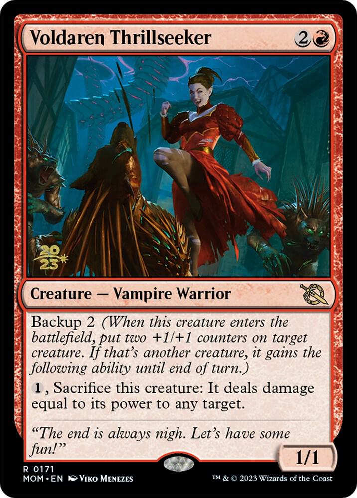 Voldaren Thrillseeker [Prerelease Cards] 171
