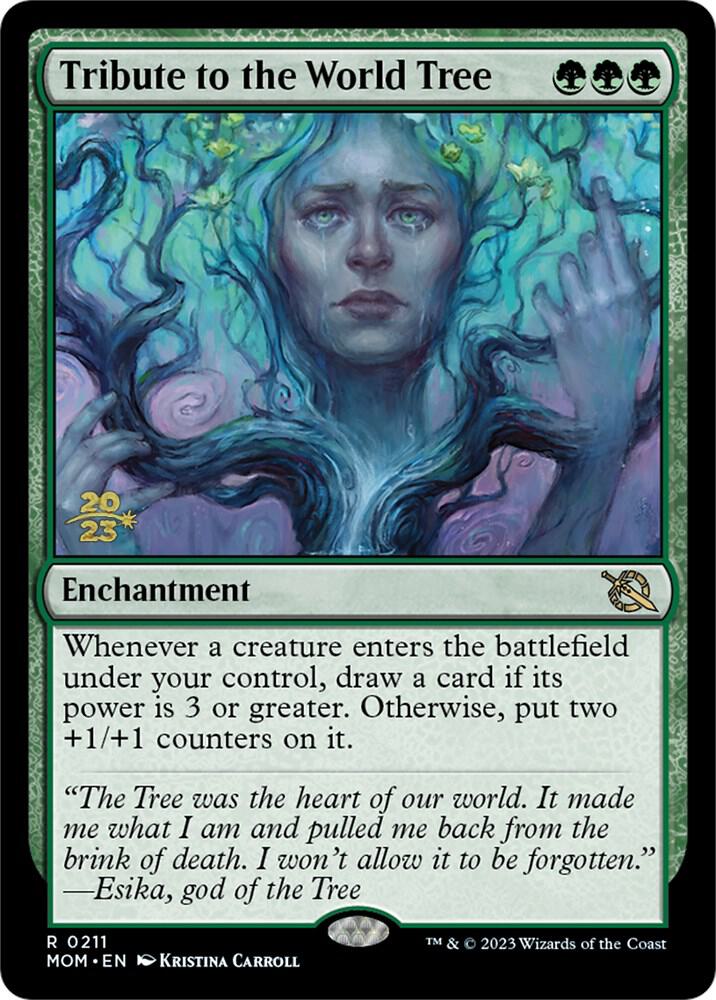 Tribute to the World Tree [Prerelease Cards] 211