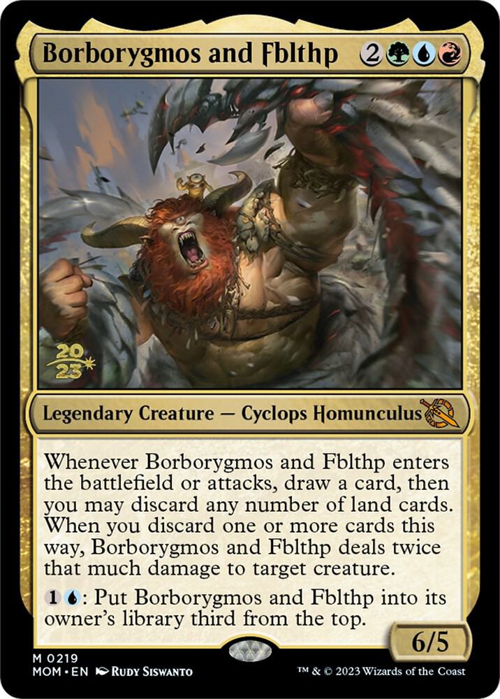 Borborygmos and Fblthp [Prerelease Cards] 219