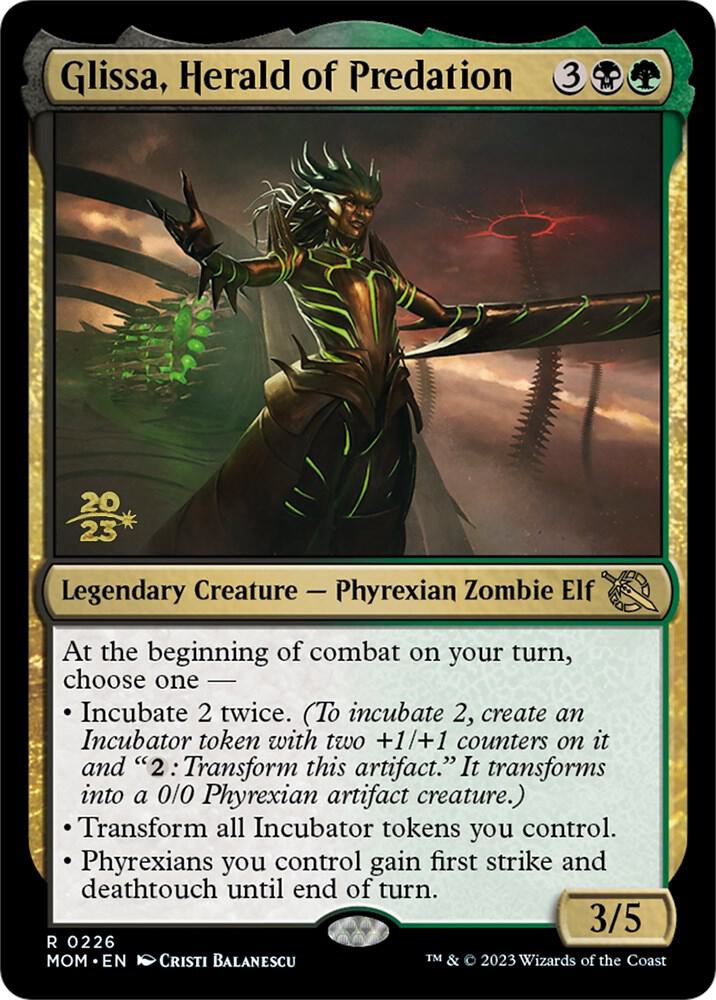 Glissa, Herald of Predation [Prerelease Cards] 226