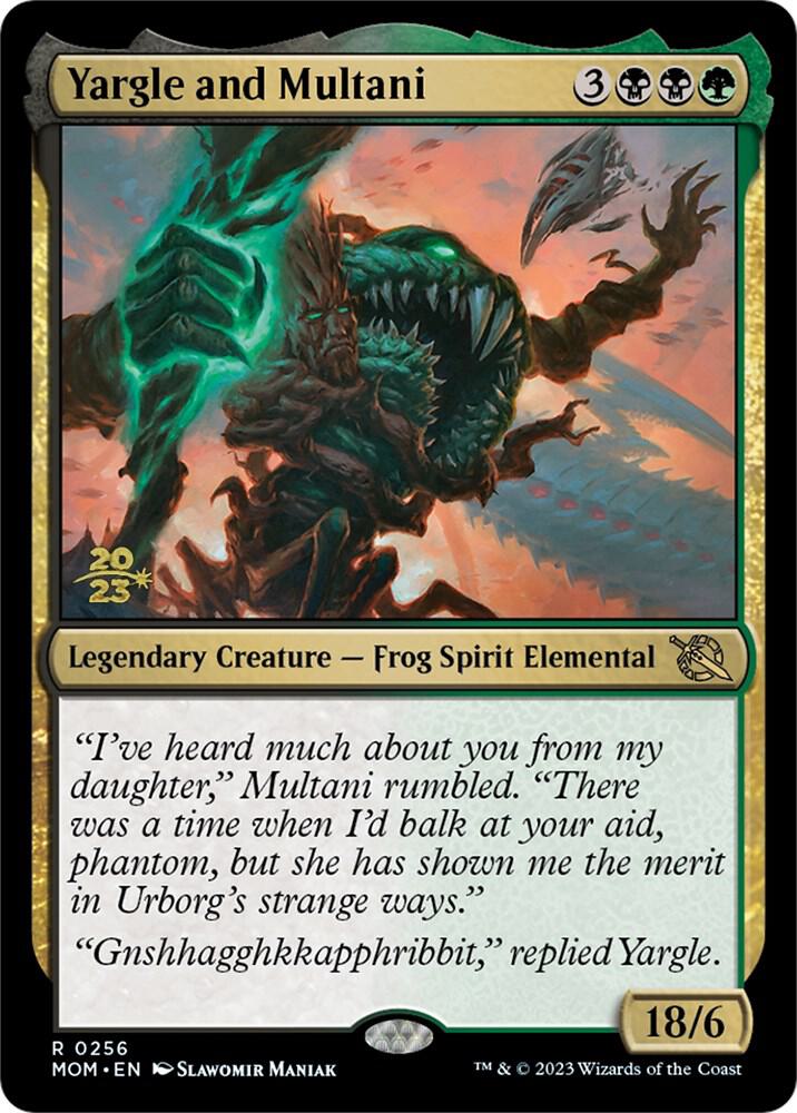 Yargle and Multani [Prerelease Cards] 256