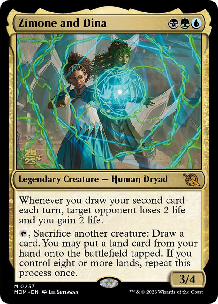 Zimone and Dina [Prerelease Cards] 257