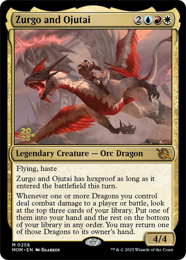 Zurgo and Ojutai [Prerelease Cards] 258
