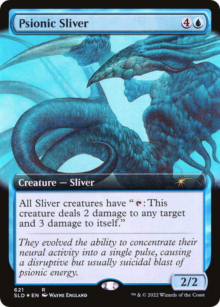 Psionic Sliver (Extended Art) [Secret Lair Drop Series] 621