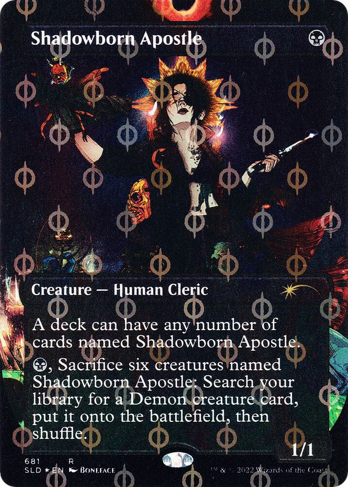 Shadowborn Apostle (681) (Step-and-Compleat Foil) [Secret Lair Drop Series] 681