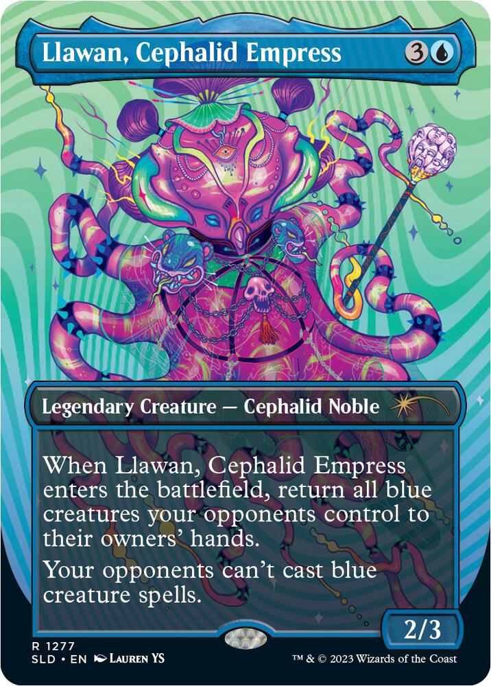 Llawan, Cephalid Empress [Secret Lair Drop Series] 1277