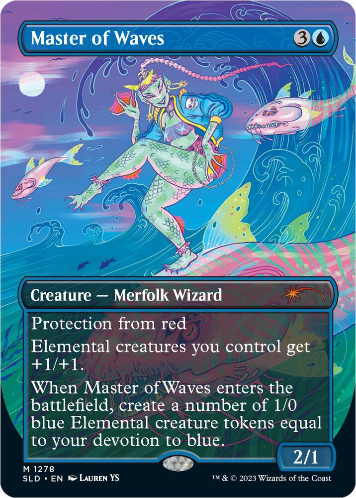 Master of Waves [Secret Lair Drop Series] 1278