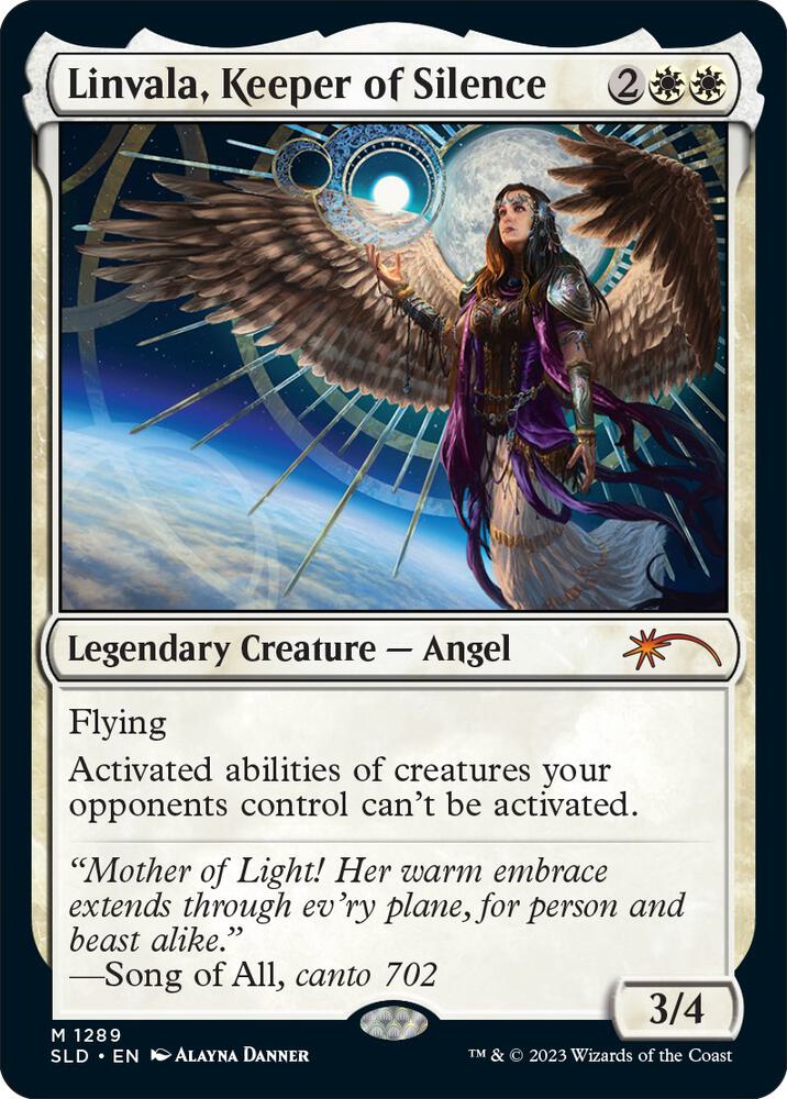 Linvala, Keeper of Silence [Secret Lair Drop Series] 1289
