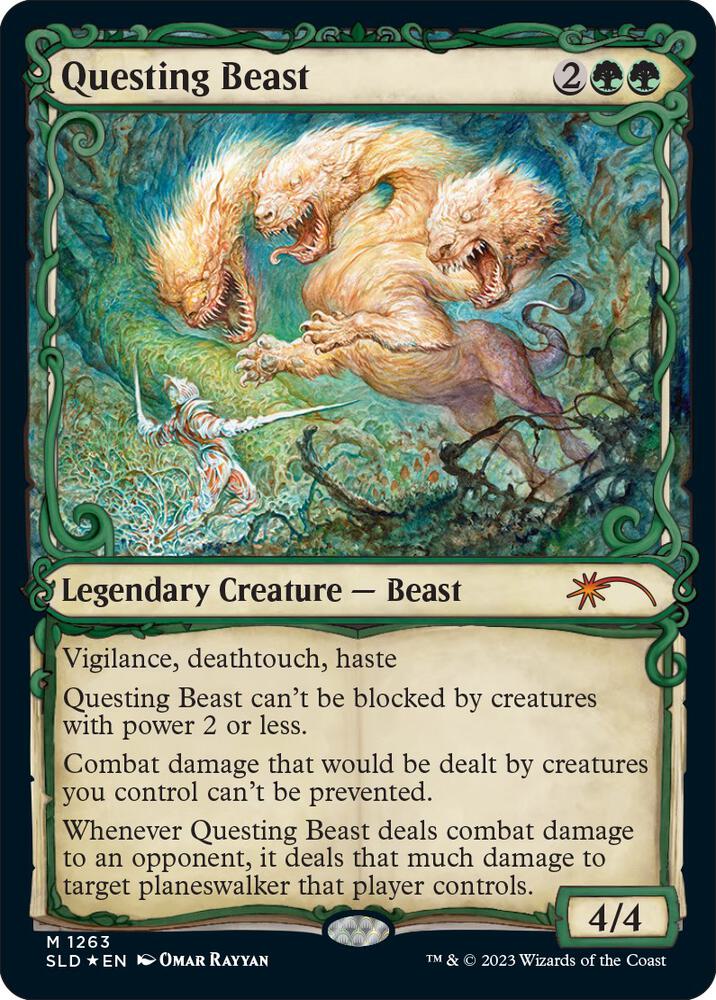 Questing Beast (Halo Foil) [Secret Lair Drop Series] 1263