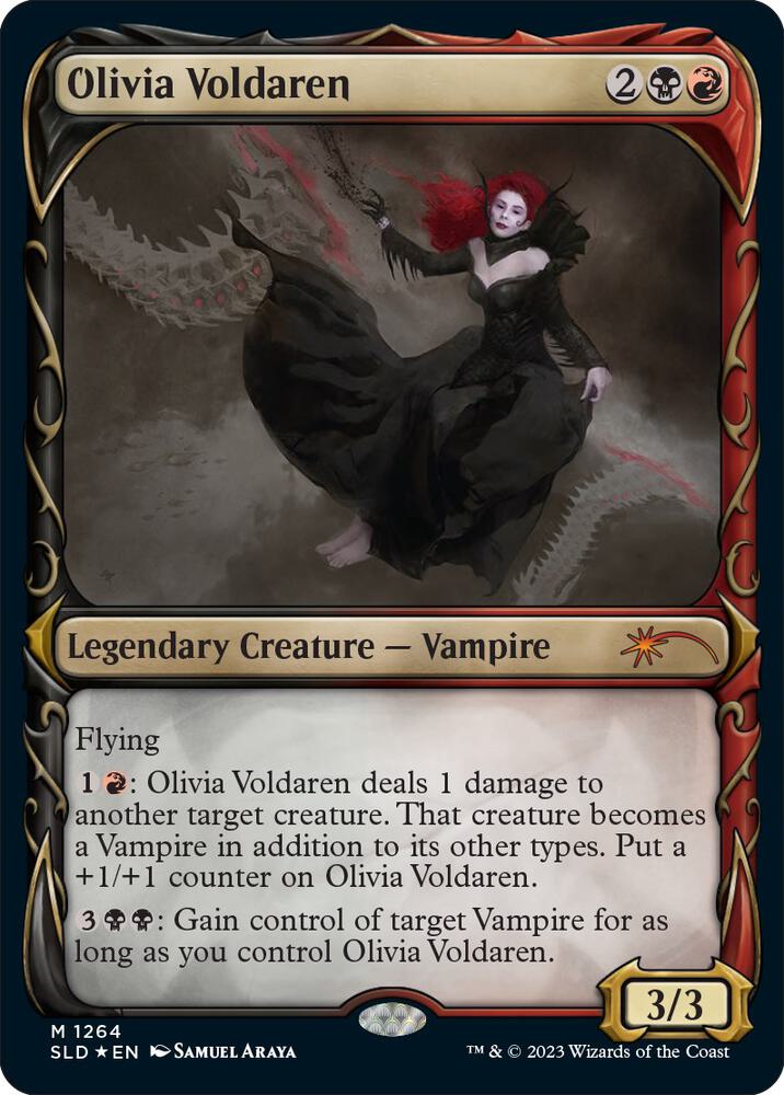 Olivia Voldaren (Halo Foil) [Secret Lair Drop Series] 1264