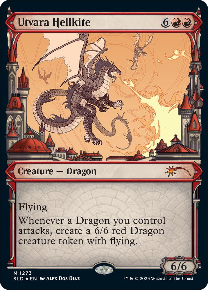 Utvara Hellkite (Halo Foil) [Secret Lair Drop Series] 1273