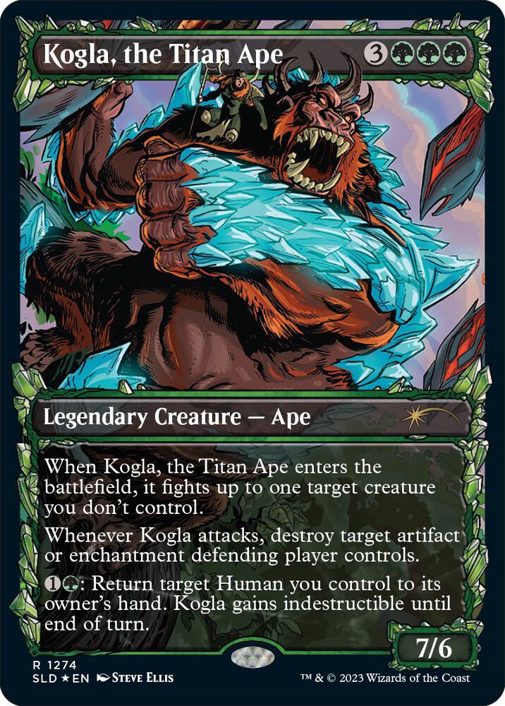 Kogla, the Titan Ape (Halo Foil) [Secret Lair Drop Series] 1274
