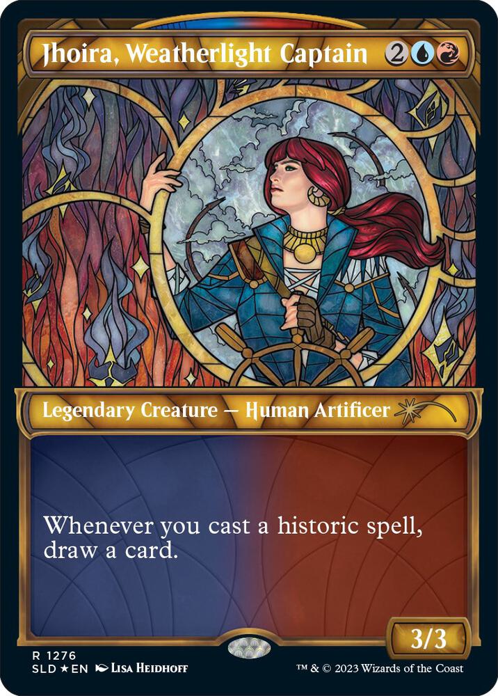 Jhoira, Weatherlight Captain (Halo Foil) [Secret Lair Drop Series] 1276