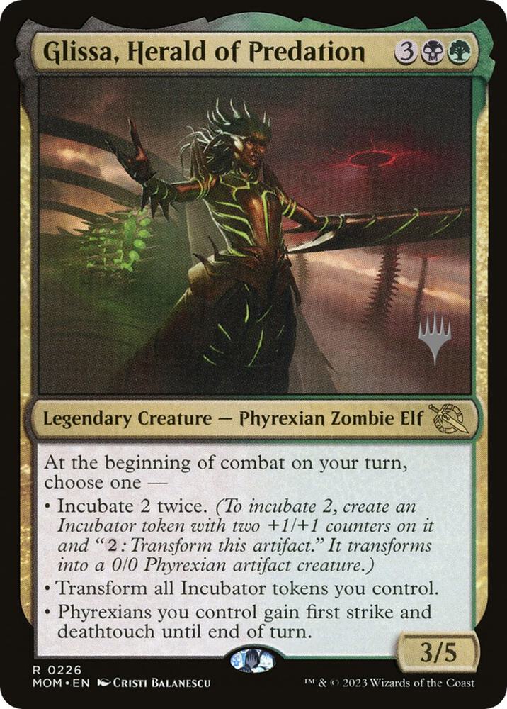 Glissa, Herald of Predation [Promo Pack: March of the Machine] 226