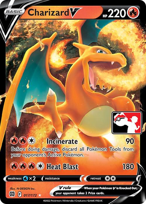 Charizard V (Prize Pack Series 2) [Prize Pack Series Cards] 017/172