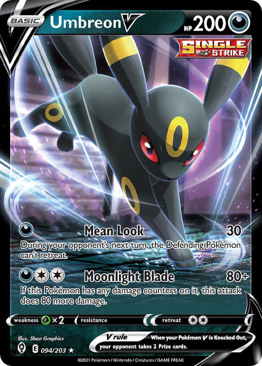 Umbreon V - 094/203 (Non-Holo) [Deck Exclusives] 094/203