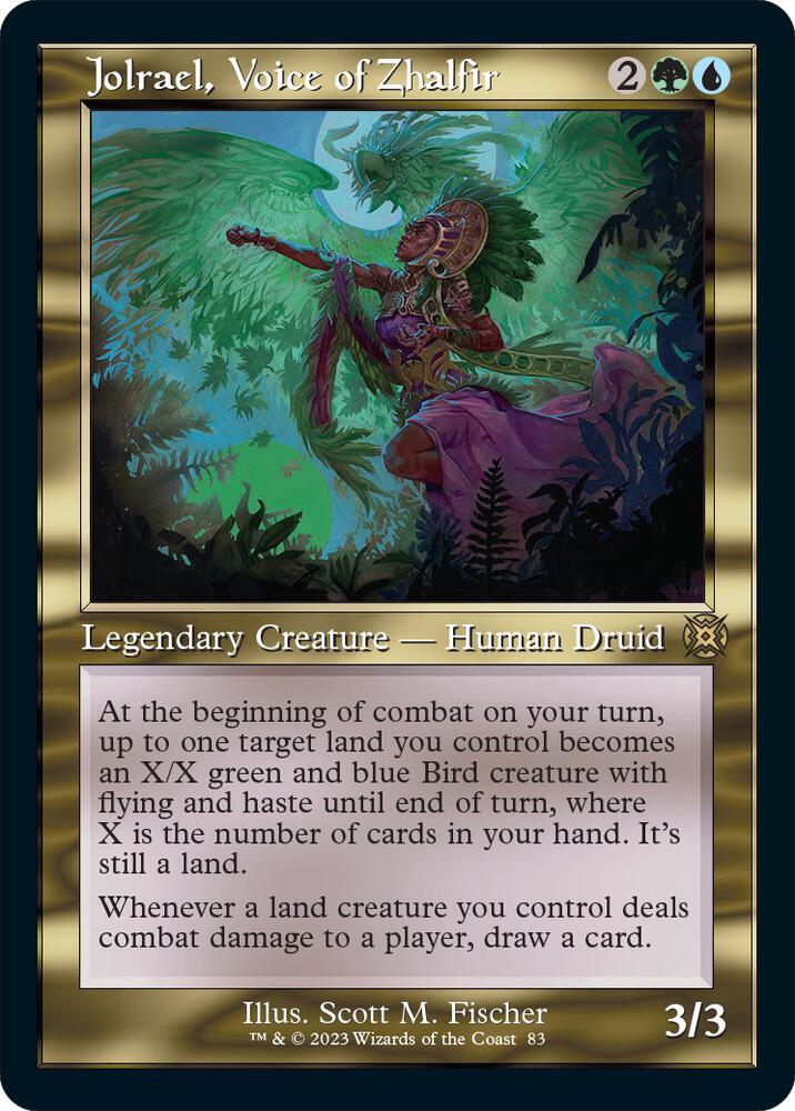 Jolrael, Voice of Zhalfir (Retro Frame) [March of the Machine: The Aftermath] 83