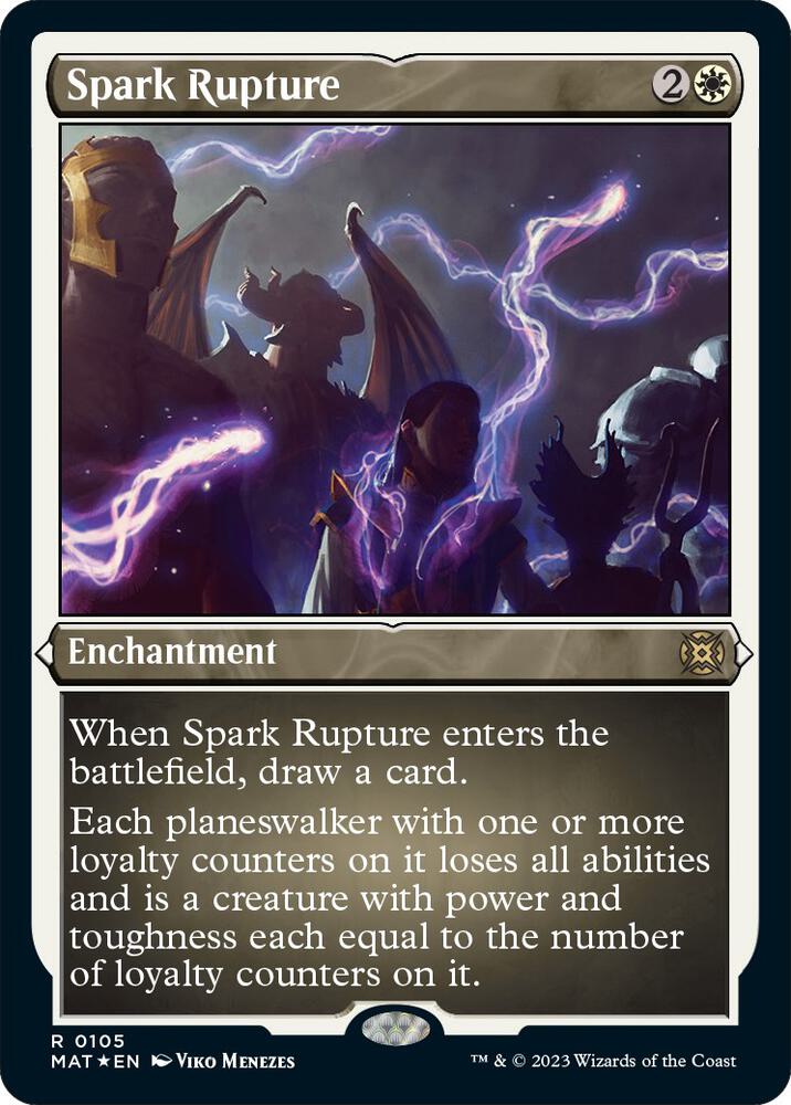 Spark Rupture (Foil Etched) [March of the Machine: The Aftermath] 105