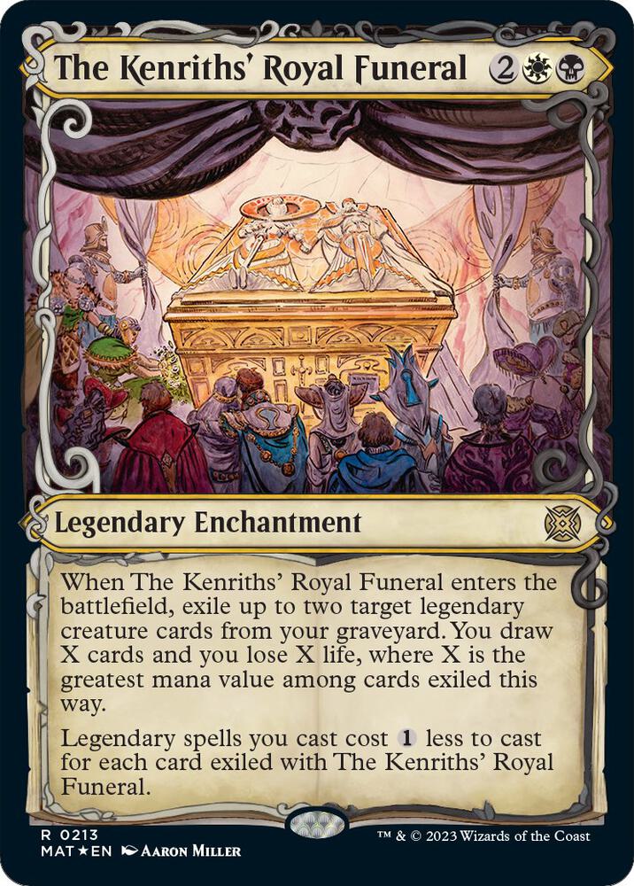 The Kenriths' Royal Funeral (Halo Foil) [March of the Machine: The Aftermath] 213