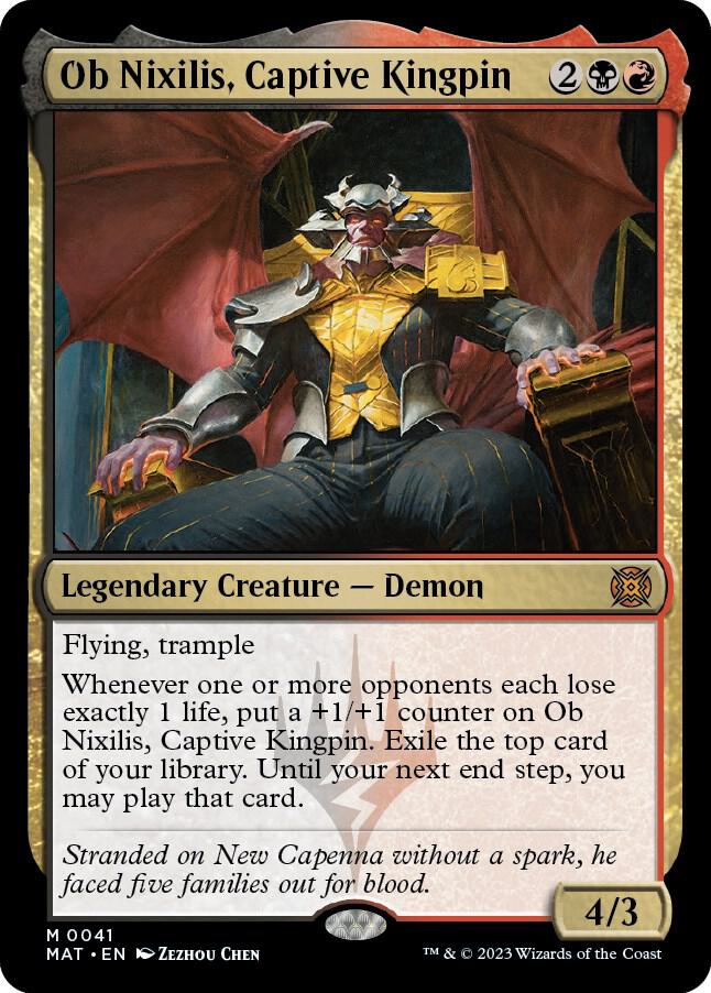 Ob Nixilis, Captive Kingpin [March of the Machine: The Aftermath] 41