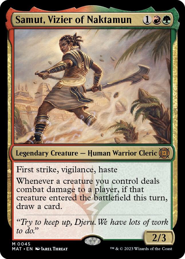 Samut, Vizier of Naktamun [March of the Machine: The Aftermath] 45