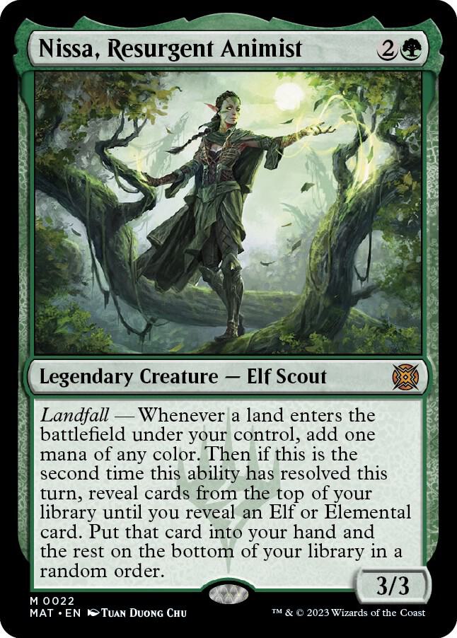 Nissa, Resurgent Animist [March of the Machine: The Aftermath] 22