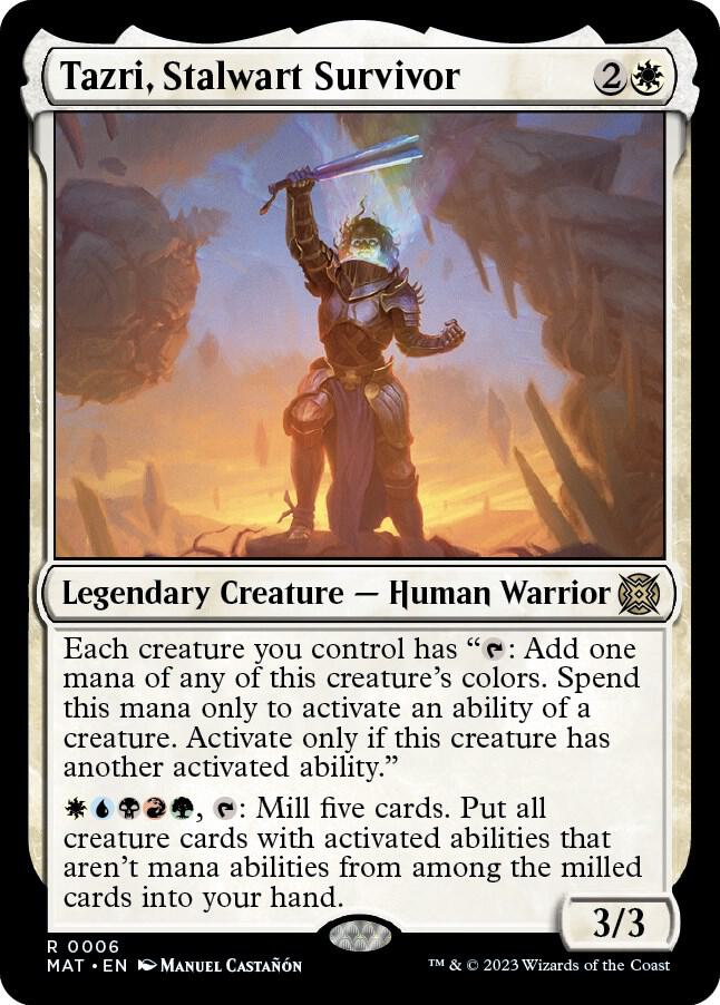 Tazri, Stalwart Survivor [March of the Machine: The Aftermath] 6