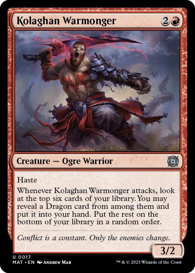 Kolaghan Warmonger [March of the Machine: The Aftermath] 17