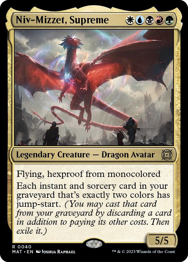Niv-Mizzet, Supreme [March of the Machine: The Aftermath] 40