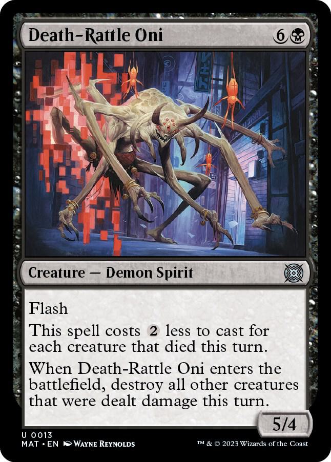 Death-Rattle Oni [March of the Machine: The Aftermath] 13