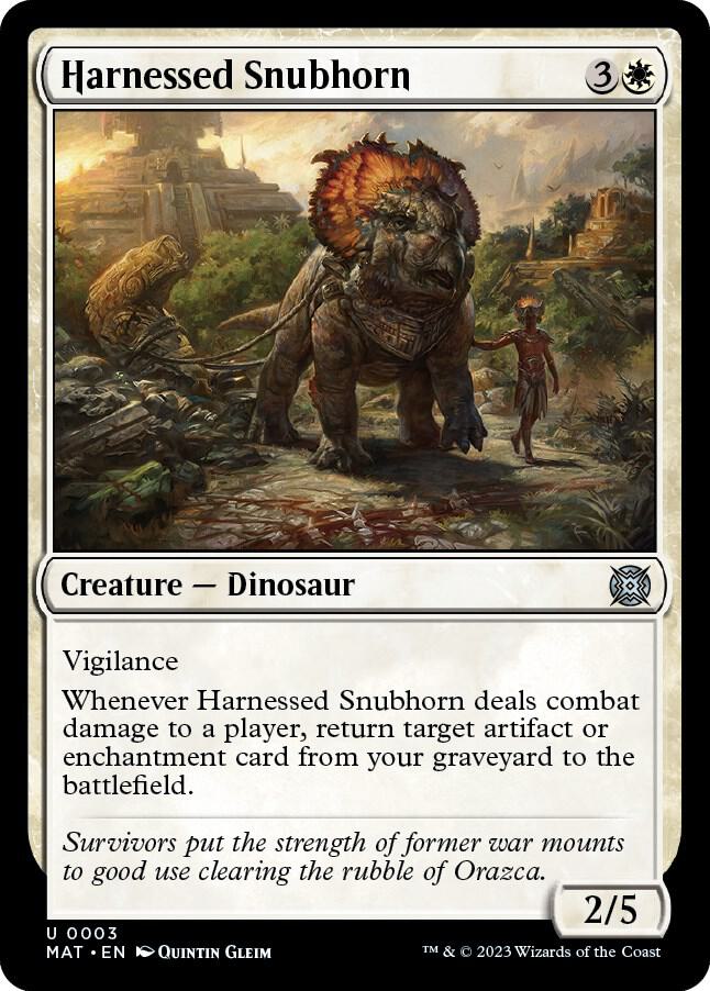 Harnessed Snubhorn [March of the Machine: The Aftermath] 3