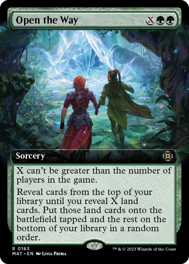 Open the Way (Extended Art) [March of the Machine: The Aftermath] 163