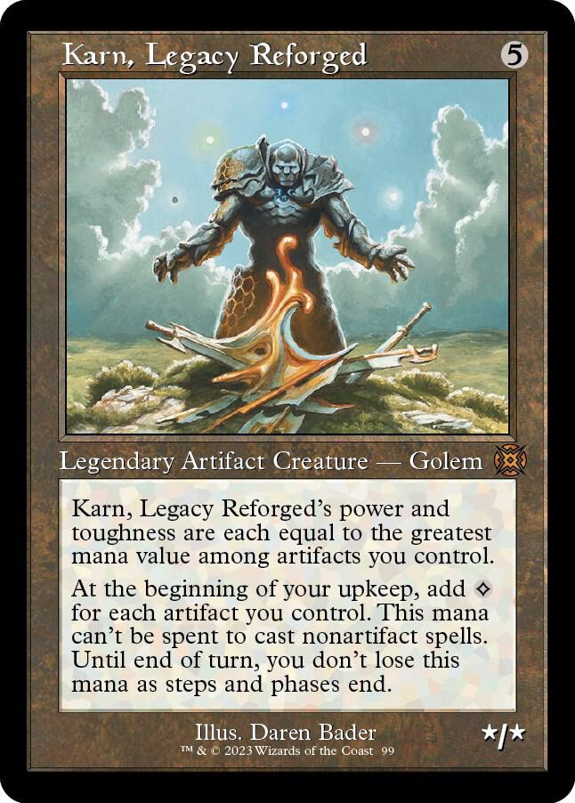 Karn, Legacy Reforged (Retro Frame) [March of the Machine: The Aftermath] 99