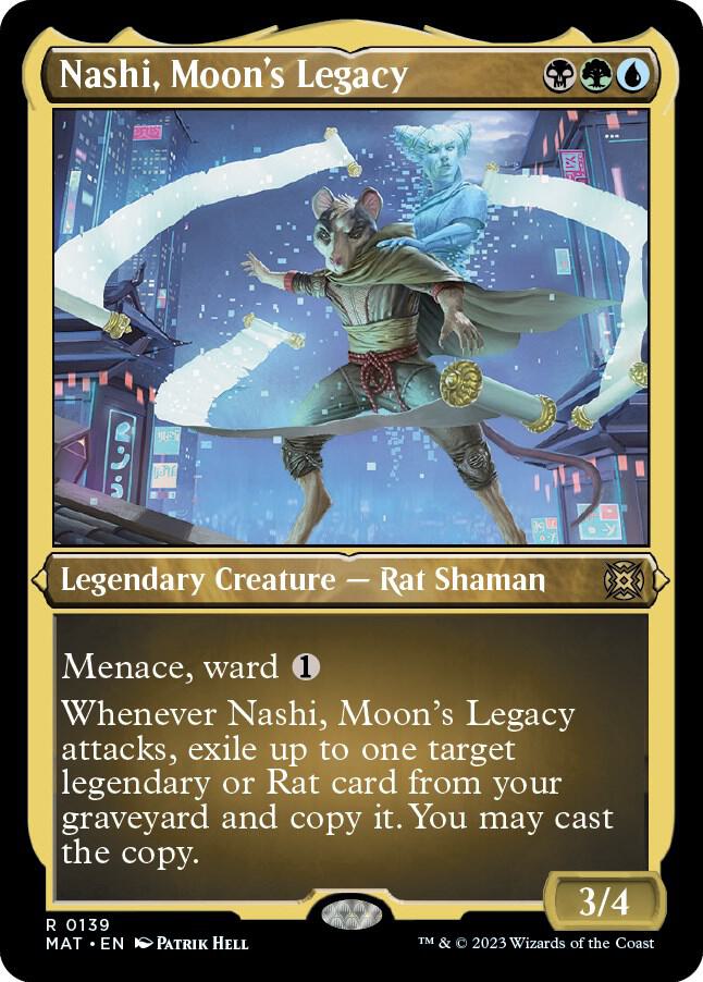 Nashi, Moon's Legacy (Foil Etched) [March of the Machine: The Aftermath] 139