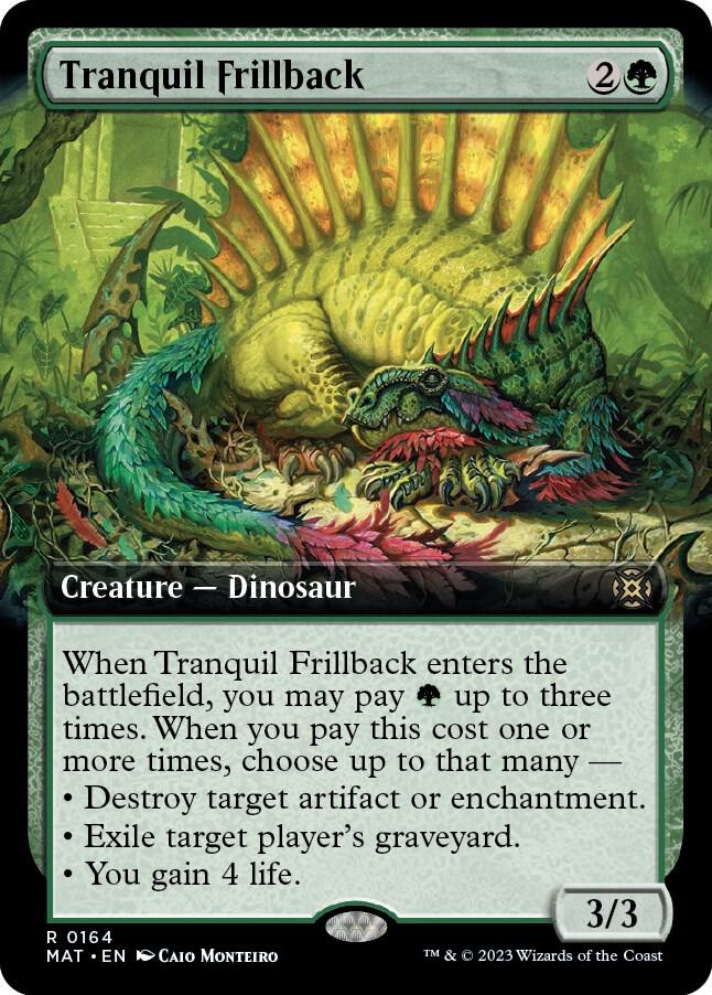 Tranquil Frillback (Extended Art) [March of the Machine: The Aftermath] 164