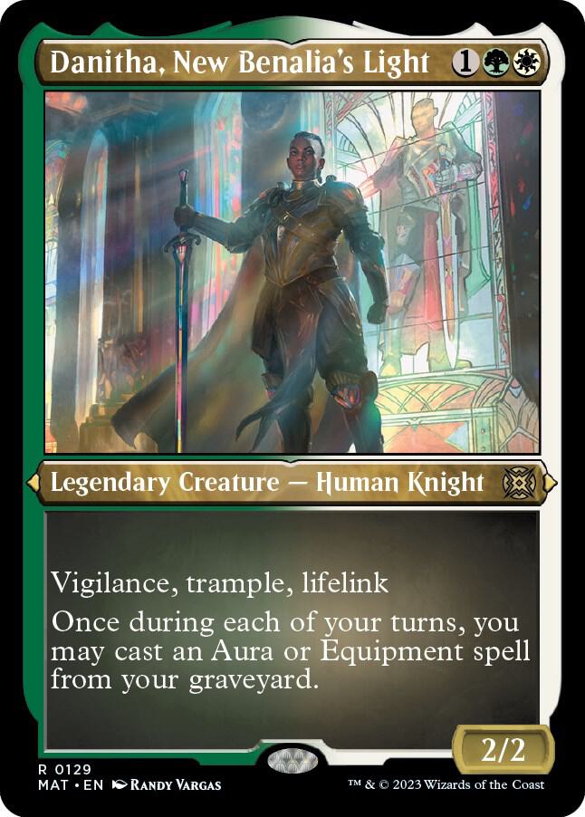 Danitha, New Benalia's Light (Foil Etched) [March of the Machine: The Aftermath] 129