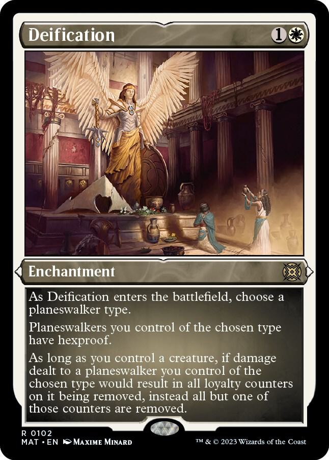 Deification (Foil Etched) [March of the Machine: The Aftermath] 102