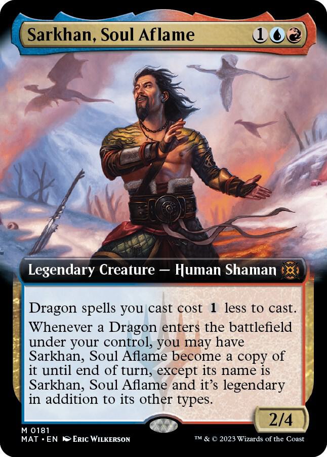 Sarkhan, Soul Aflame (Extended Art) [March of the Machine: The Aftermath] 181