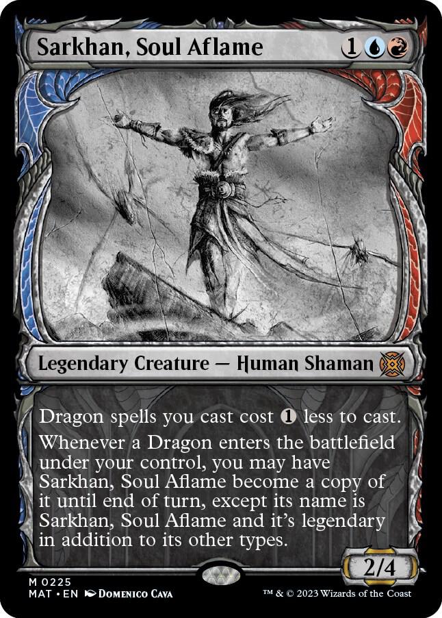 Sarkhan, Soul Aflame (Halo Foil) [March of the Machine: The Aftermath] 225
