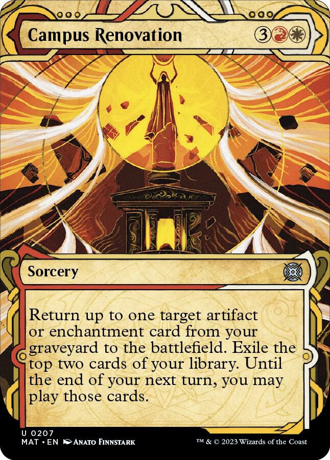 Campus Renovation (Halo Foil) [March of the Machine: The Aftermath] 207