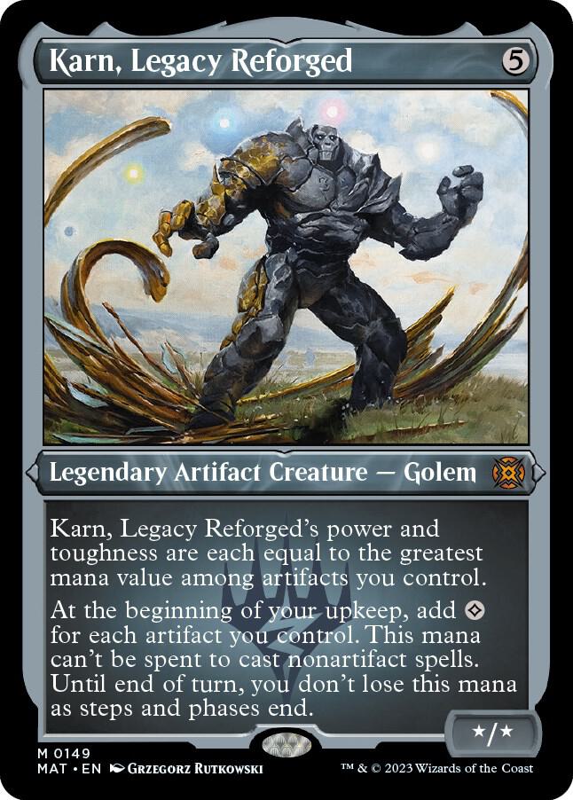 Karn, Legacy Reforged (Foil Etched) [March of the Machine: The Aftermath] 149