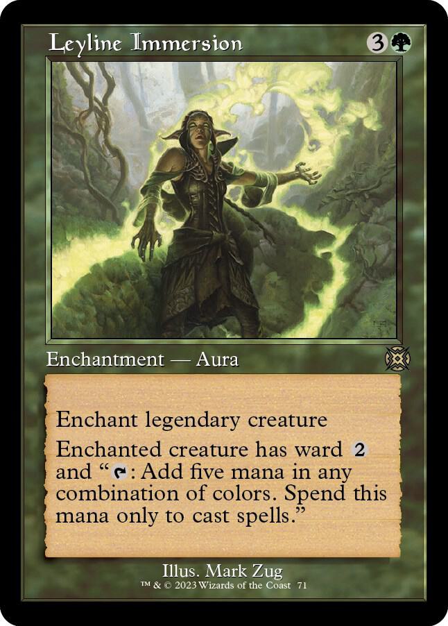Leyline Immersion (Retro Frame) [March of the Machine: The Aftermath] 71