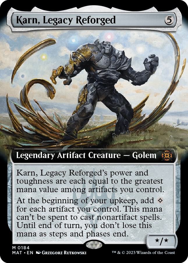 Karn, Legacy Reforged (Extended Art) [March of the Machine: The Aftermath] 184