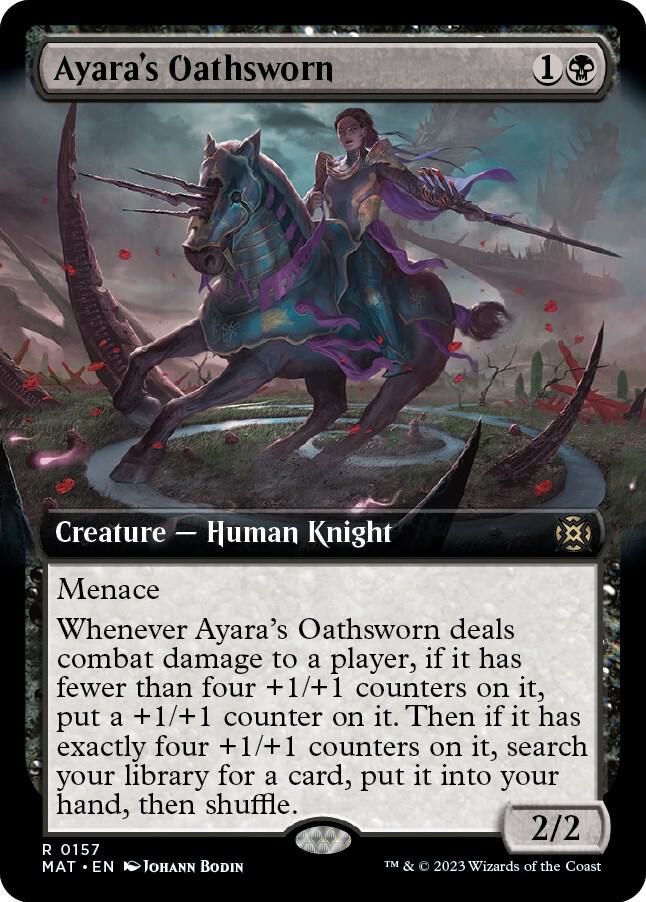 Ayara's Oathsworn (Extended Art) [March of the Machine: The Aftermath] 157