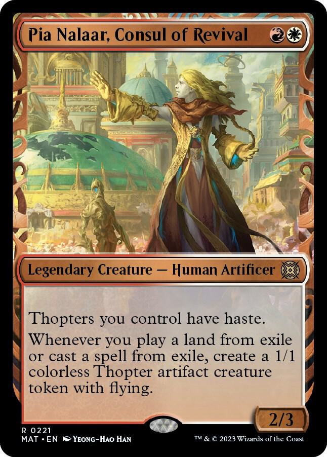 Pia Nalaar, Consul of Revival (Halo Foil) [March of the Machine: The Aftermath] 221