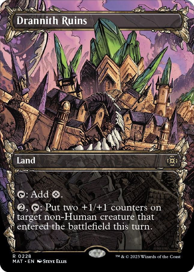 Drannith Ruins (Halo Foil) [March of the Machine: The Aftermath] 228