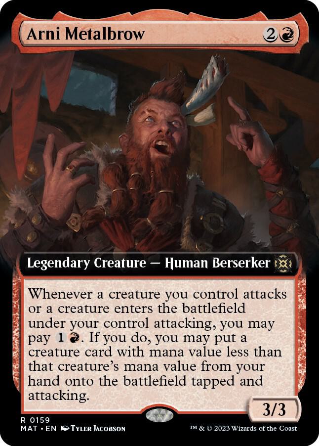 Arni Metalbrow (Extended Art) [March of the Machine: The Aftermath] 159